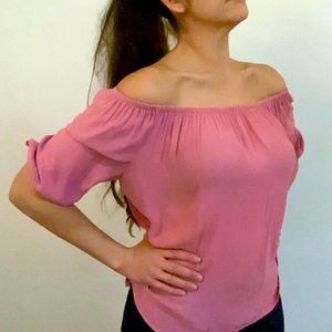 Gap off the Shoulder Shirt S